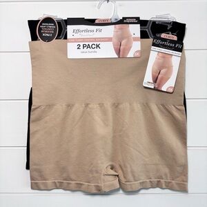 Effortless Fit by UnderWhere? Firm Tummy control Curvy 2Pack Shape-wear‎ Size 3X